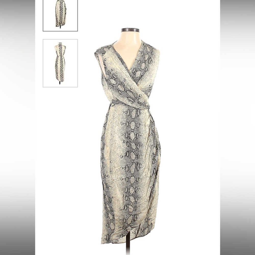 PAPER HEART SNAKE DRESS - SIZE SMALL